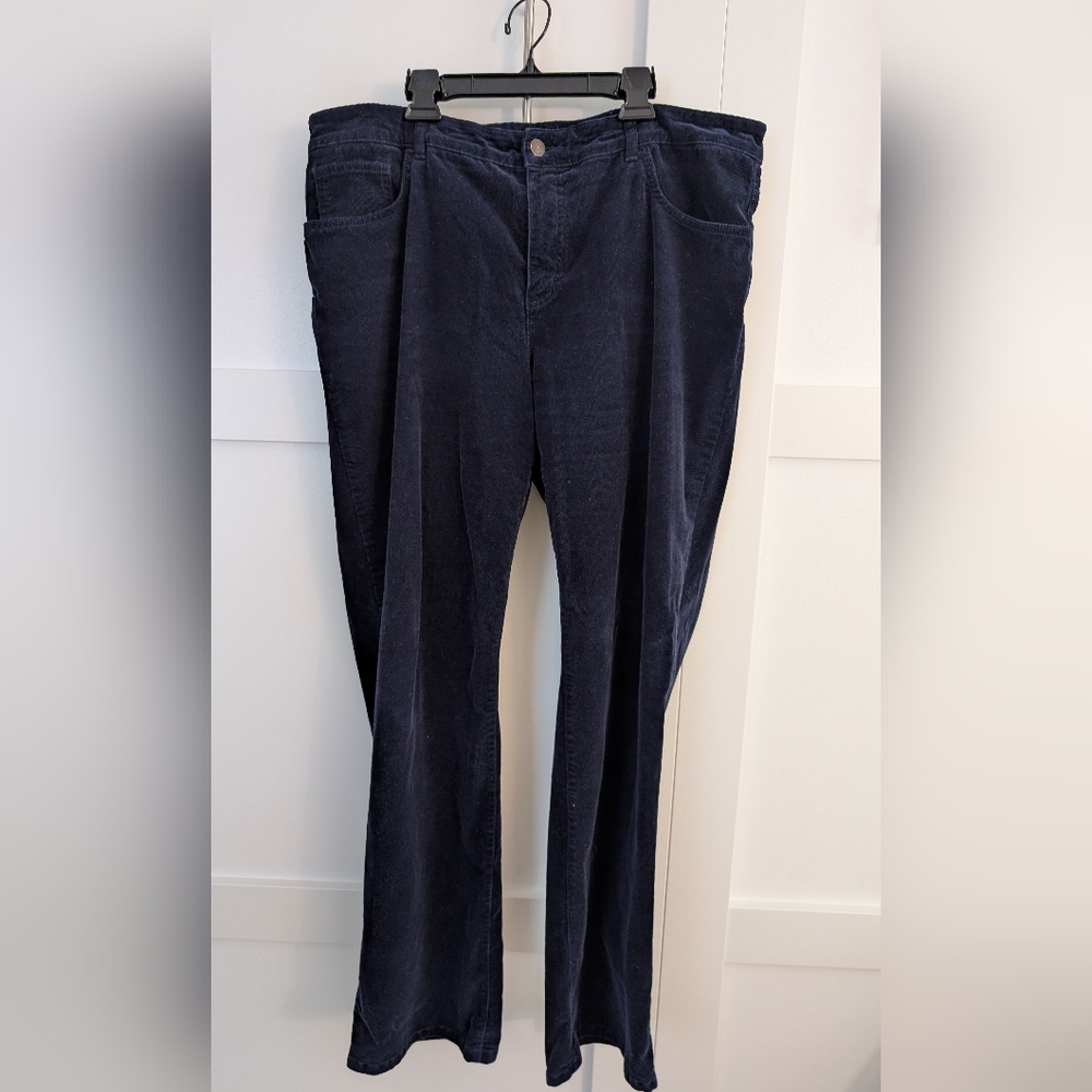 Chaps Navy, Blue Corduroy Pants